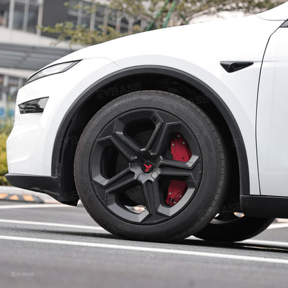 Model Y Juniper 19" Wheel Covers with Futuristic Off-Road Style Hubcaps Full Rim Protectors for Tesla