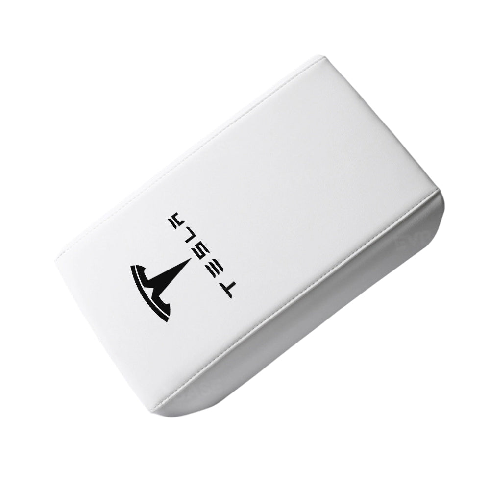 Model Y Juniper/ 3 Highland Armrest Cover Center Console Armrest Box Cover Anti-Scratch Protector with Logo