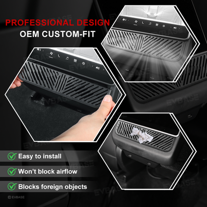 Model Y Juniper/ 3 Highland Backseat Air Vent Cover Rear AC Vent Cover Airflow Grille Protection