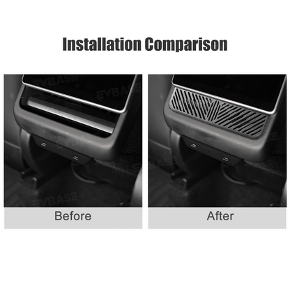 Model Y Juniper/ 3 Highland Backseat Air Vent Cover Rear AC Vent Cover Airflow Grille Protection