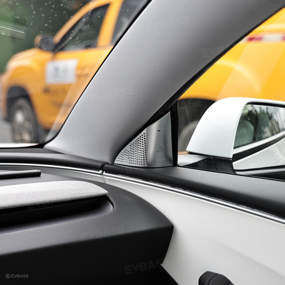 Model 3 Highland Blind Spot Monitor A-Pillar BSD Warning Light Cover-ABS