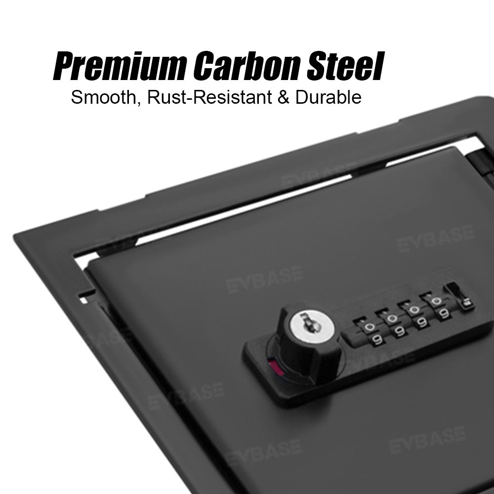 Model Y Juniper/ 3 Highland Center Console Safe Lock Box Insert Combination Locking Safe with Key Anti-Theft Privacy Protection