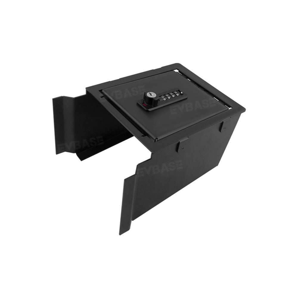 Model Y Juniper/ 3 Highland Center Console Safe Lock Box Insert Combination Locking Safe with Key Anti-Theft Privacy Protection