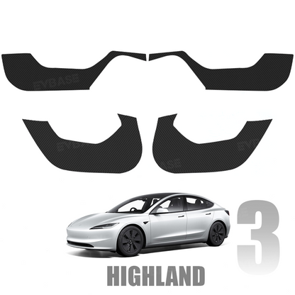 Model Y Juniper/ 3 Highland Door Anti-Kick Pad Front and Rear Door Panel Protective Cover