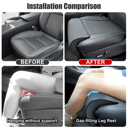 Model Y Juniper/ 3 Highland Front Seat Covers with Padded Leg Support 1PC