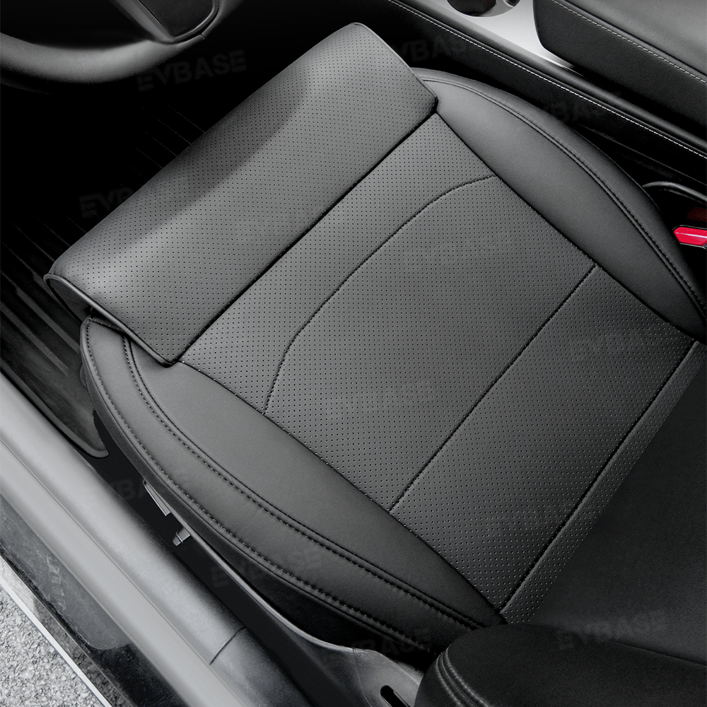 Model Y Juniper/ 3 Highland Front Seat Covers with Padded Leg Support 1PC