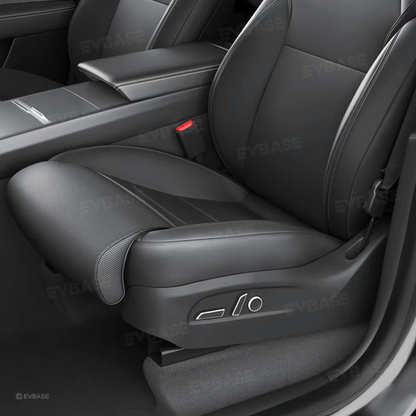 Model Y Juniper/ 3 Highland Front Seat Covers with Padded Leg Support 1PC