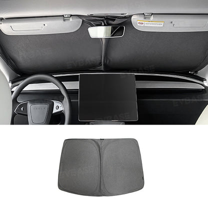 Model Y Juniper/ 3 Highland Front and Rear Windshield Shade Side Window Sunshade Foldable Sun Visor