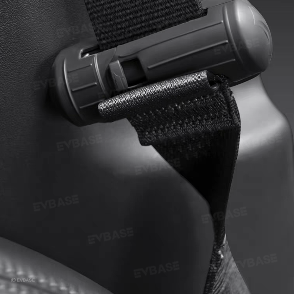 Tesla Model Y Juniper Seat Covers 2026 LUCKEASY Silicone Seat Belt Buckle Cover For Tesla Model Y Juniper 2025-2026 & Model 3 Highland 2024-2026 - Black Car Interior Accessories