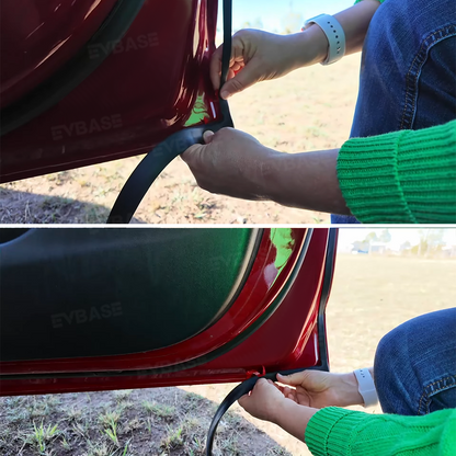 Model Y Juniper/ 3 Highland Wind & Road Noise Reduction Kit Weather Stripping Silicone Rubber Sealing Strip