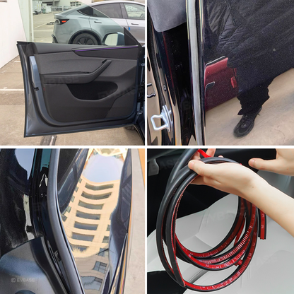 Model Y Juniper/ 3 Highland Wind & Road Noise Reduction Kit Weather Stripping Silicone Rubber Sealing Strip