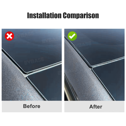 Model Y Juniper/ 3 Highland Wind & Road Noise Reduction Kit Weather Stripping Silicone Rubber Sealing Strip