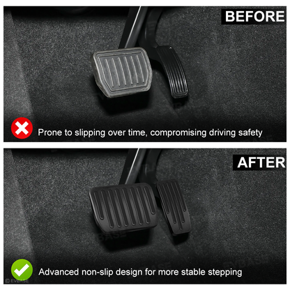 Model Y Juniper/3 Highland Non-Slip Pedal Covers Performance Aluminum Accelerator Brake Pedal Set