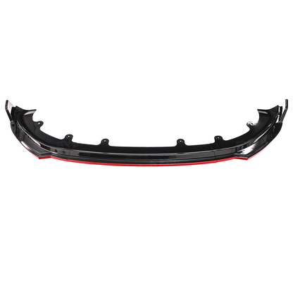 Model Y Juniper ABS Full Aero Body Kit with Red Trim Design |Rear Diffuser& Rear Spoiler& Front Lip& Side Skirts for Tesla