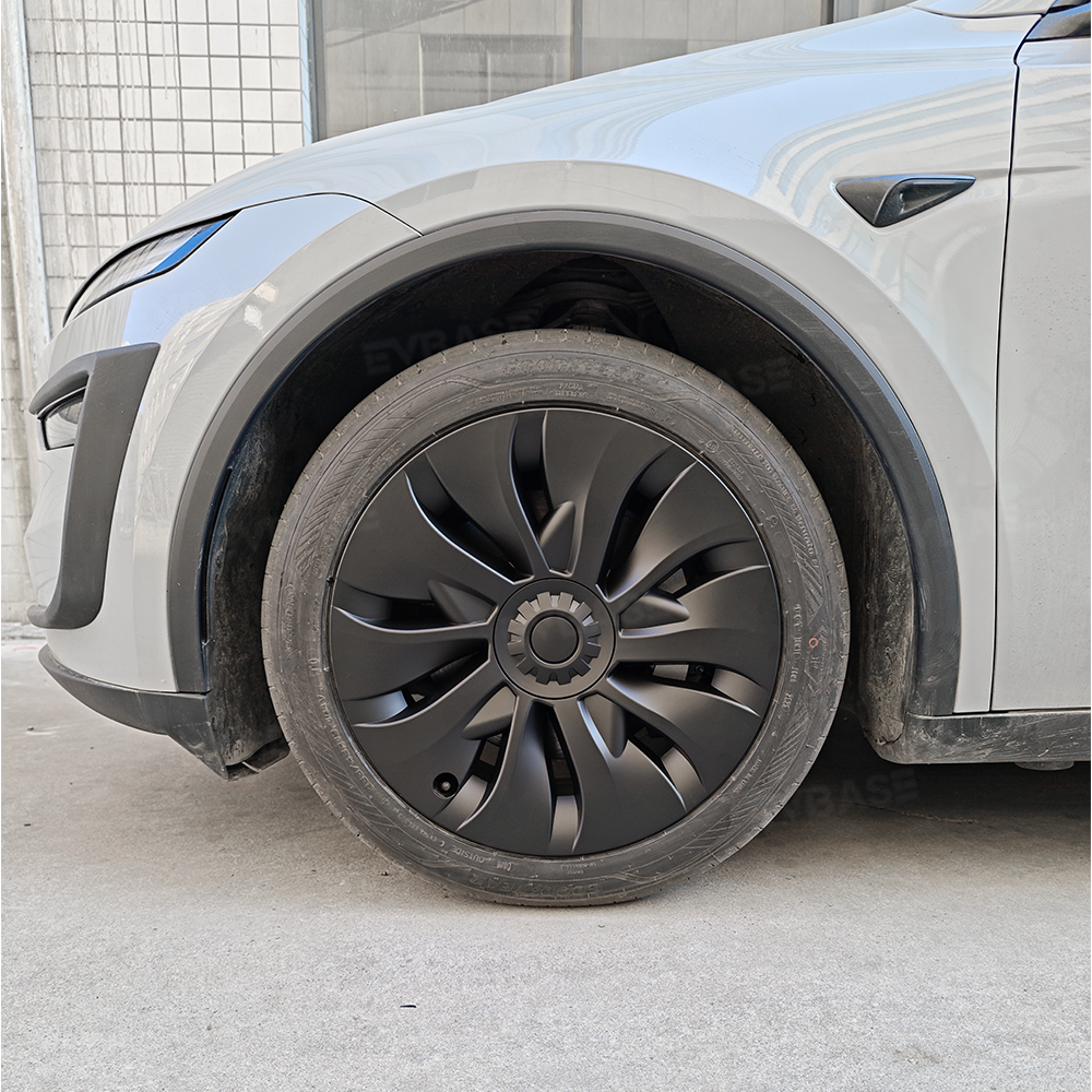Model Y Juniper Aero-Style Wheel Covers for Tesla 19" Wheels Matte Hubcaps