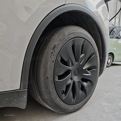 Model Y Juniper Aero-Style Wheel Covers for Tesla 19" Wheels Matte Hubcaps