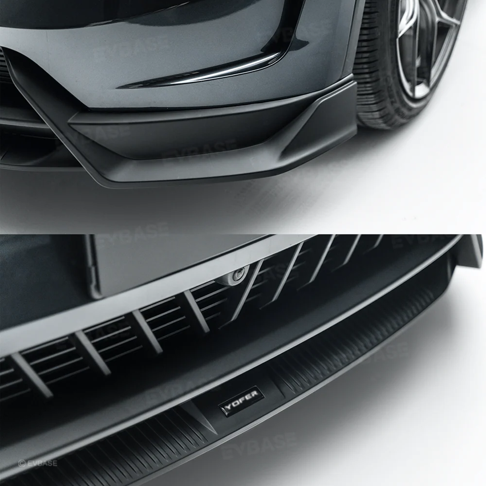 Model Y Juniper Body Kit Performance Style Front Lip & Side Skirts & Rear Diffuser & Rear Spoiler for Tesla