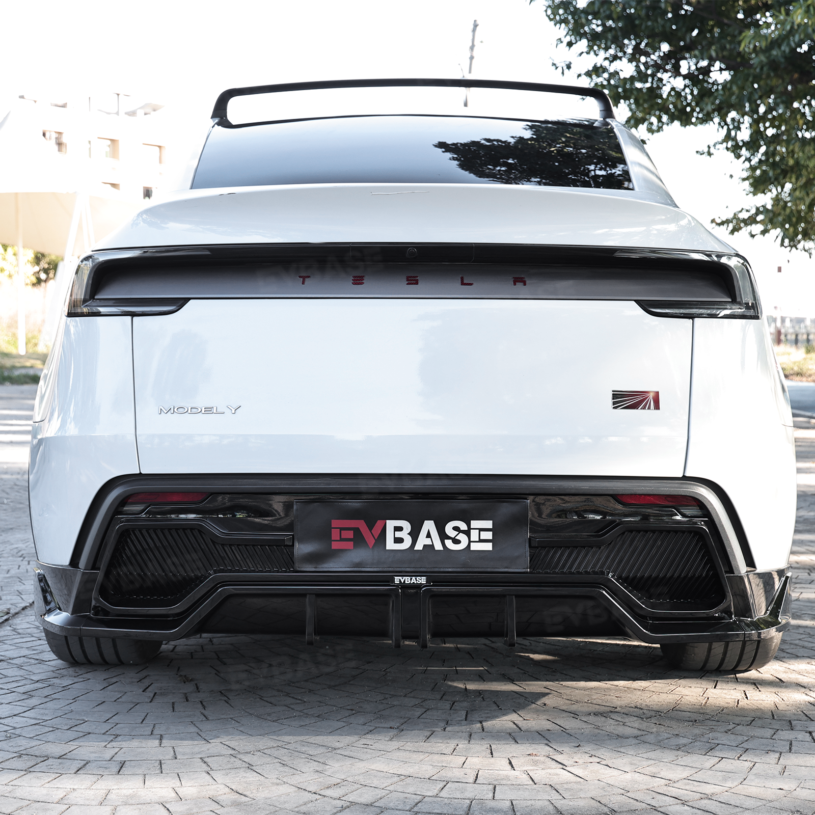 Model Y Juniper Body Kit Performance Style Front Lip & Side Skirts & Rear Diffuser & Rear Spoiler for Tesla