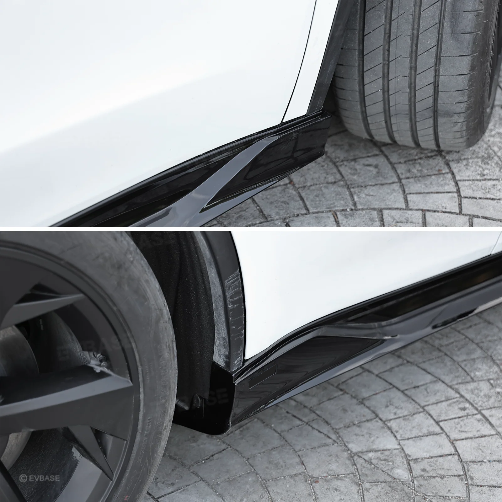 Model Y Juniper Body Kit Performance Style Front Lip & Side Skirts & Rear Diffuser & Rear Spoiler for Tesla