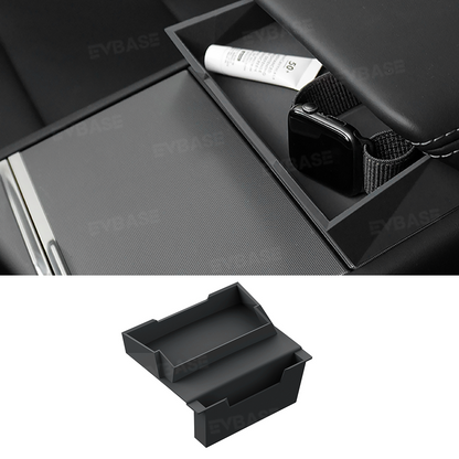 Model Y Juniper Center Console Organizer Tray Silicone Armrest Sunglasses & Card Storage Box for Tesla