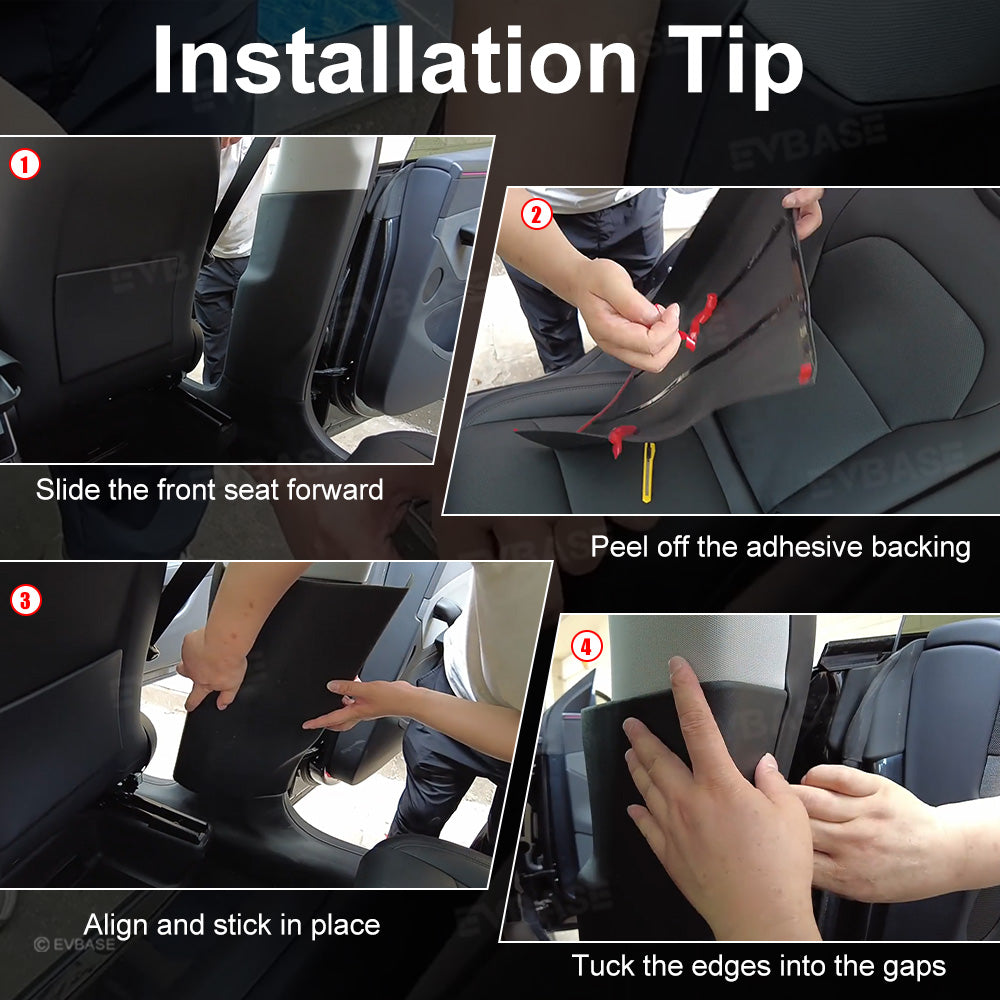 Model Y Juniper Door Frame B-Pillar Protectors TPE Anti-Scratch Interior Guards for Tesla
