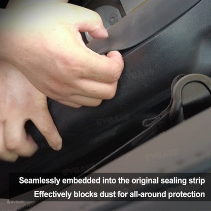 Model Y Juniper Door Frame B-Pillar Protectors TPE Anti-Scratch Interior Guards for Tesla
