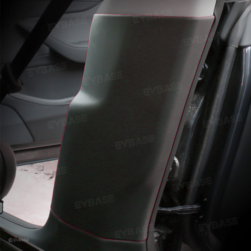 Model Y Juniper Door Frame B-Pillar Protectors TPE Anti-Scratch Interior Guards for Tesla