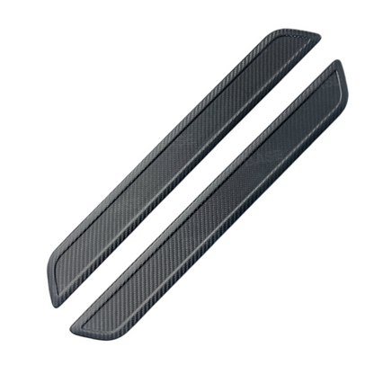 Model Y Juniper Door Sill Protector Real Carbon Fiber Scuff Plates Front Door Sill Cover for Tesla