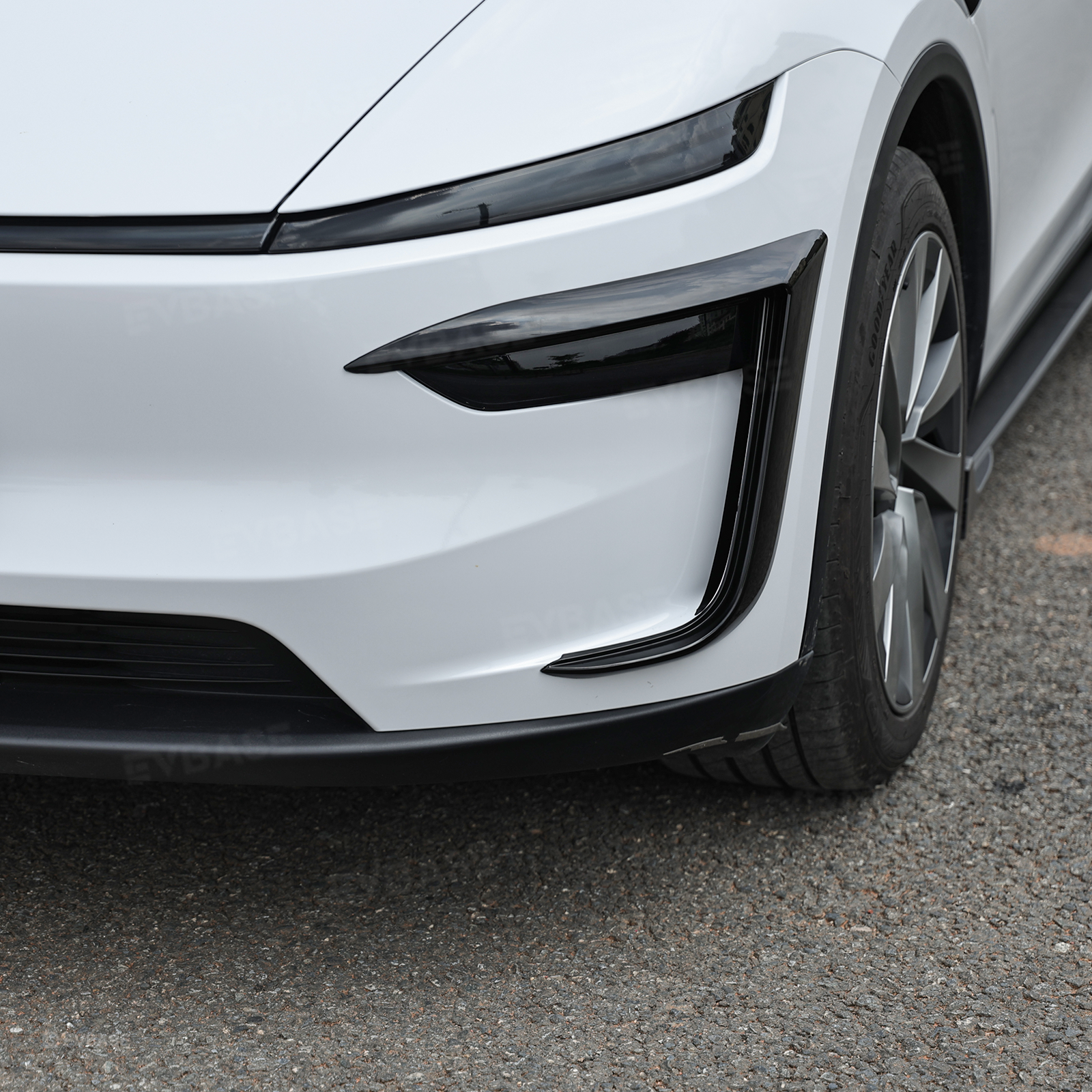 Model Y Juniper Fog Light Cover ABS Canards Trim Frame Exterior Accessories for Tesla