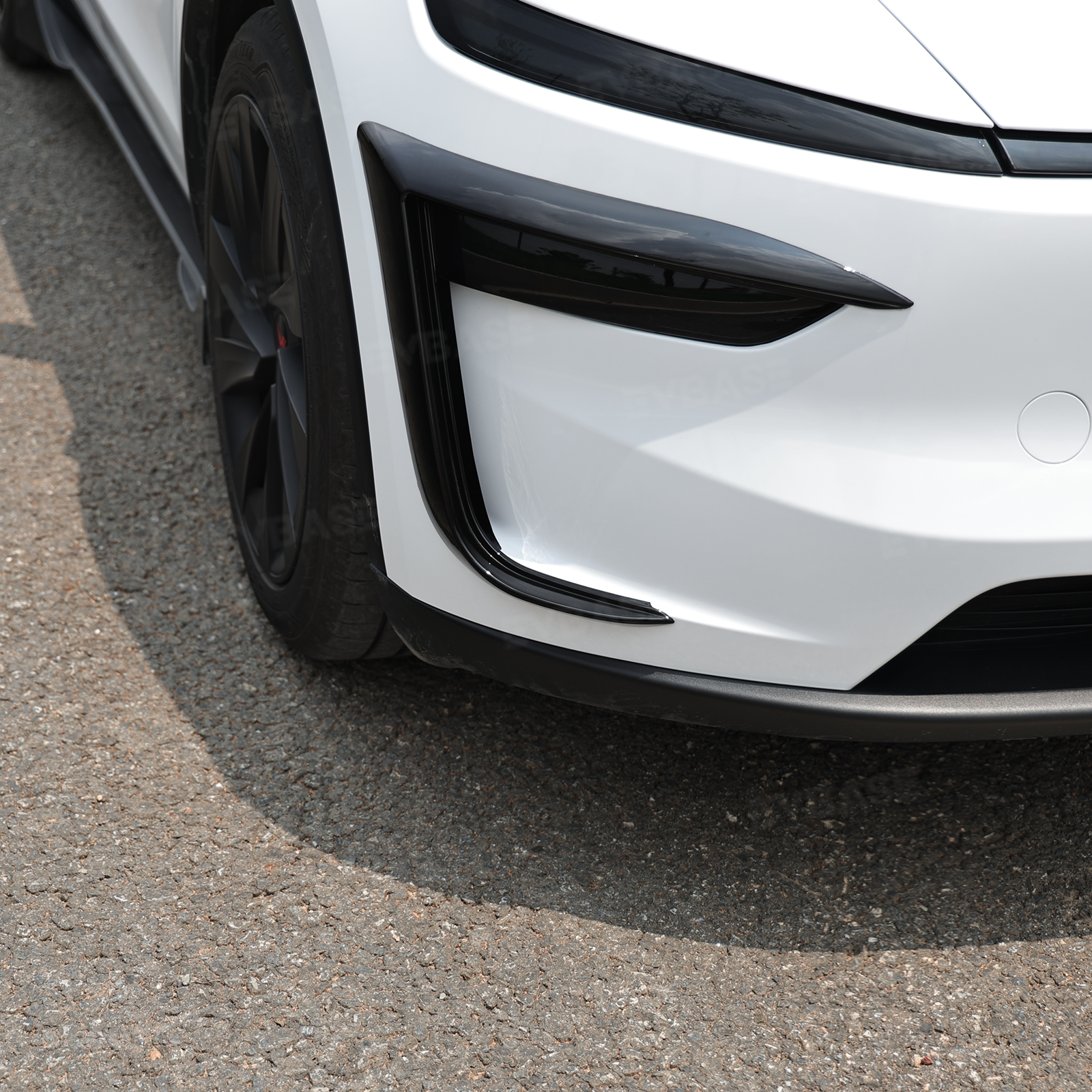 Model Y Juniper Fog Light Cover ABS Canards Trim Frame Exterior Accessories for Tesla