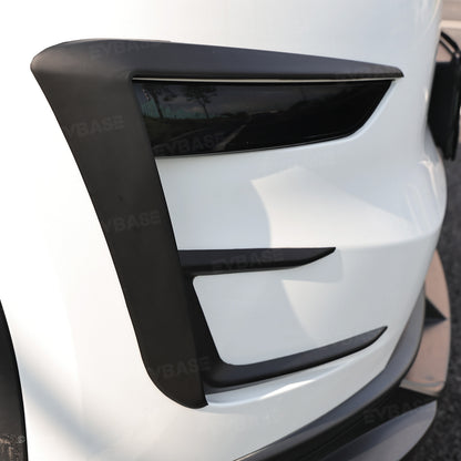 Model Y Juniper Fog Light Cover Sporty Style Fog Lamp Frame ABS Blade Trim for Tesla