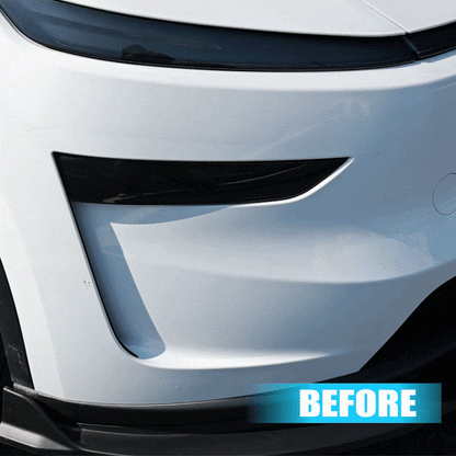 Model Y Juniper Fog Light Cover Sporty Style Fog Lamp Frame ABS Blade Trim for Tesla