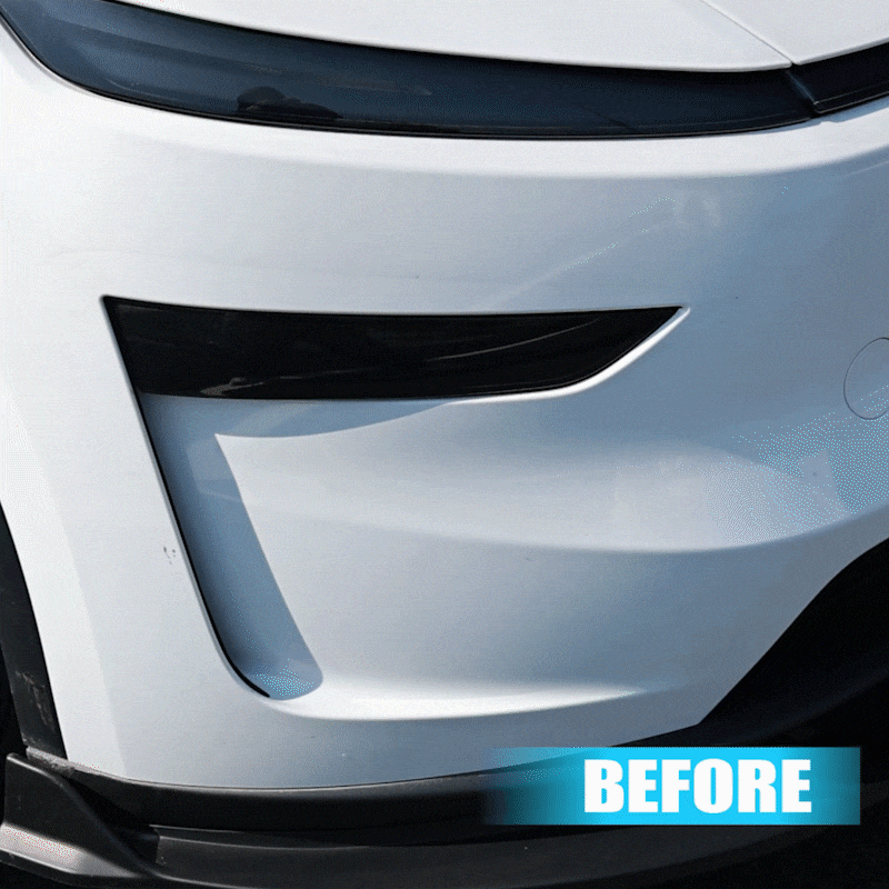 Model Y Juniper Fog Light Cover Sporty Style Fog Lamp Frame ABS Blade Trim for Tesla