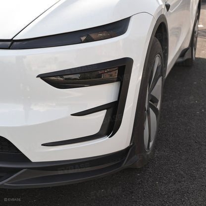 Model Y Juniper Fog Light Cover Sporty Style Fog Lamp Frame ABS Blade Trim for Tesla