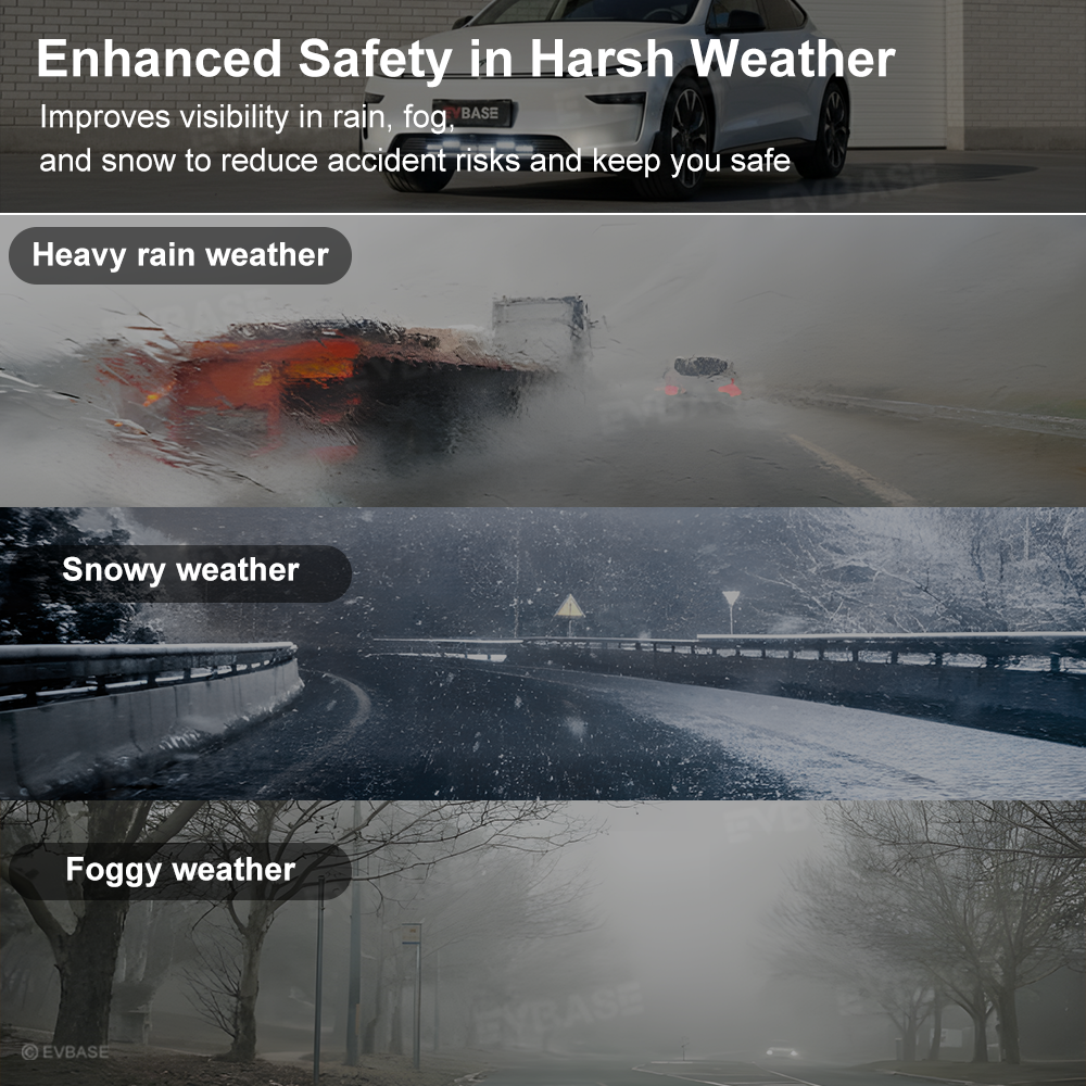 Model Y Juniper Front Bumper Grille LED Light Kit Factory Screen Control & No-Drill Auxiliary Lighting Upgrade