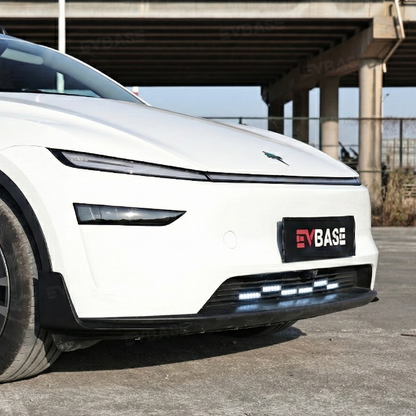 Model Y Juniper Front Bumper Grille LED Light Kit Factory Screen Control & No-Drill Auxiliary Lighting Upgrade