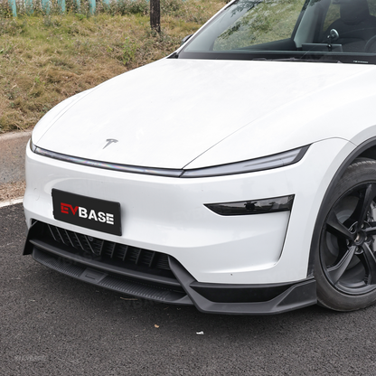 Model Y Juniper Front Bumper Lip Spoiler Fascia Splitter Sporty Style for Tesla Body Kit