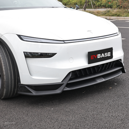Model Y Juniper Front Bumper Lip Spoiler Fascia Splitter Sporty Style for Tesla Body Kit