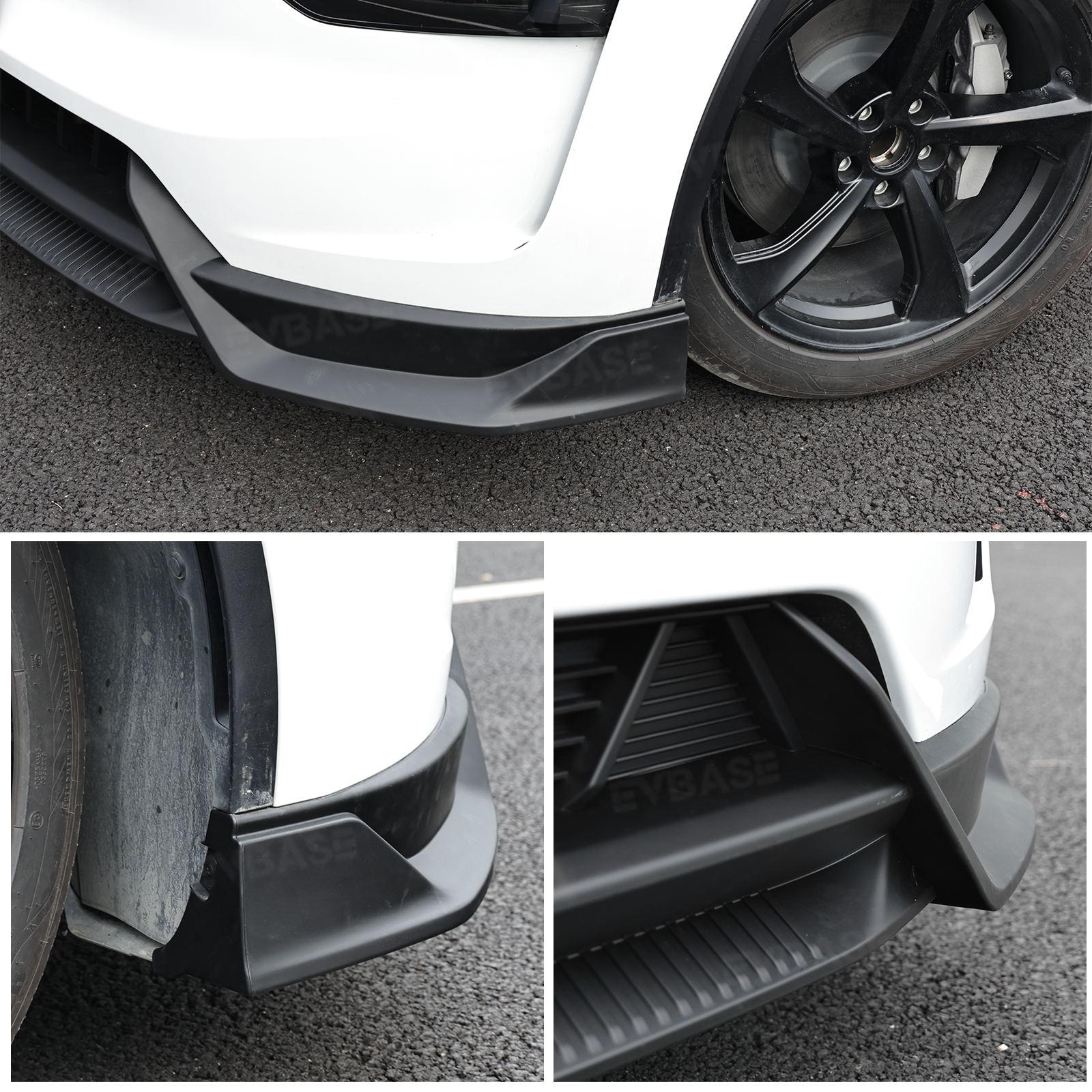 Model Y Juniper Front Bumper Lip Spoiler Fascia Splitter Sporty Style for Tesla Body Kit