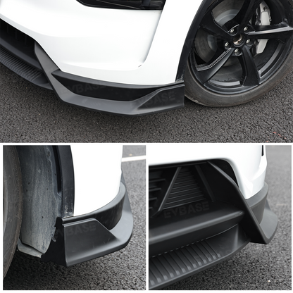 Model Y Juniper Front Bumper Lip Spoiler Fascia Splitter Sporty Style for Tesla Body Kit
