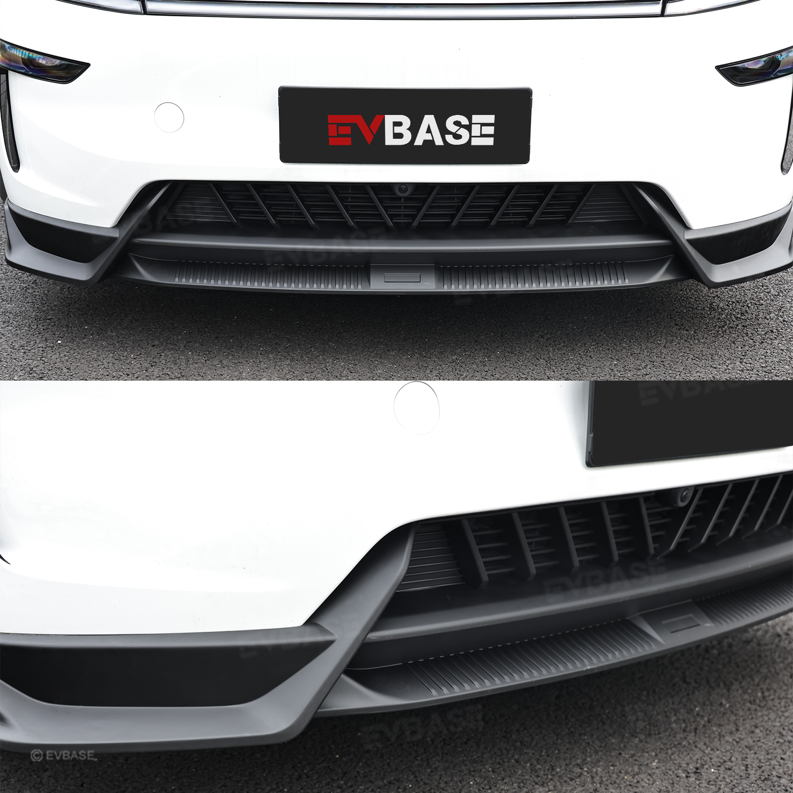 Model Y Juniper Front Bumper Lip Spoiler Fascia Splitter Sporty Style for Tesla Body Kit