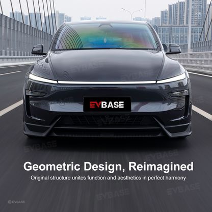 Model Y Juniper Front Bumper Lip Spoiler Fascia Splitter Sporty Style for Tesla Body Kit