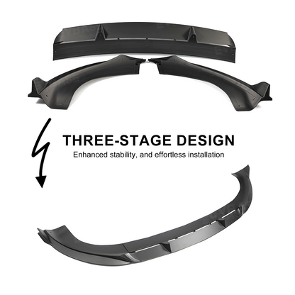 Model Y Juniper Front Lip ABS Bumper Lip Splitter with Fang-Style for Tesla