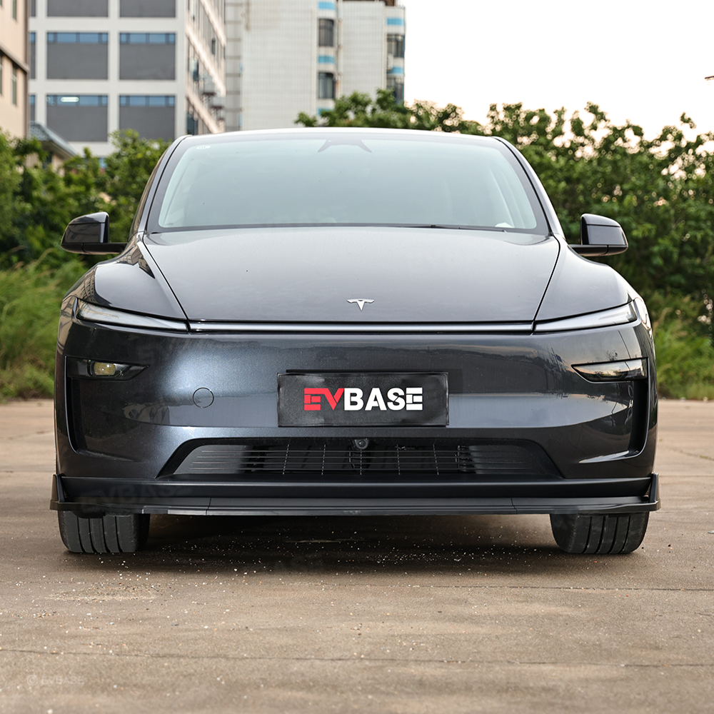 Model Y Juniper Front Lip Spoiler Sporty Style ABS Fascia Front Bumper Splitter