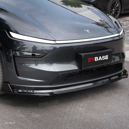 Model Y Juniper Front Lip Spoiler Sporty Style ABS Fascia Front Bumper Splitter