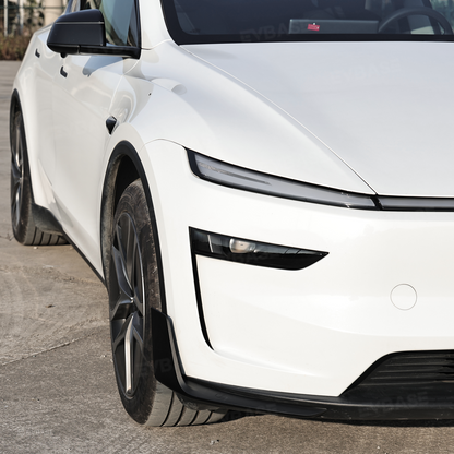 Model Y Juniper Front Lip Spoiler Whale Tail Style Front Bumper Corner Spoiler ABS Splitter for Tesla