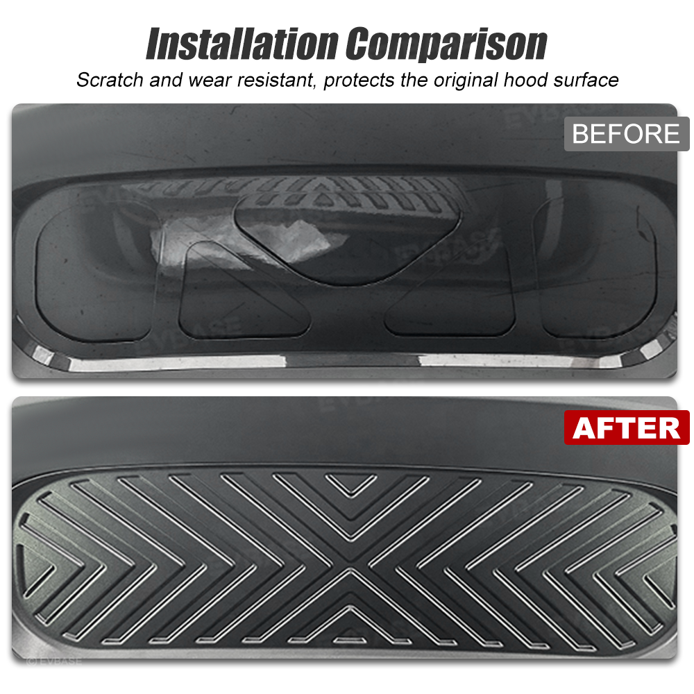Model Y Juniper Frunk Hood Insulation Pad Frunk Lid Soundproof Protective Mat for Tesla