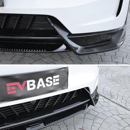 Model Y Juniper Front Bumper Lip Spoiler Fascia Splitter Sporty Style for Tesla Body Kit