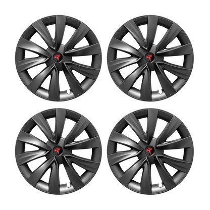 Model 3 Wheel Covers 18 Inch Hubcaps Inspired By Model Y Juniper Helix 2.0 Wheels