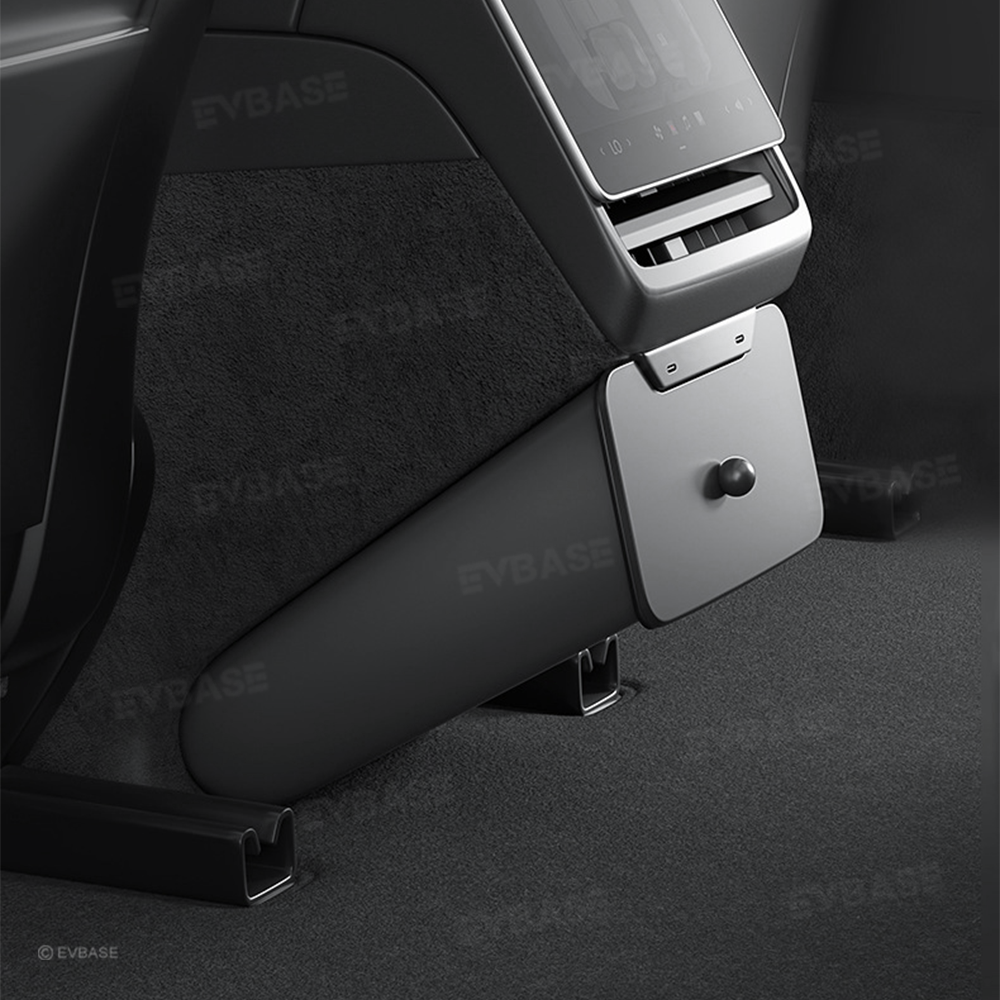 Model Y Juniper/ 3 Highland Rear Center Storage Organizer Box Backseat Trash Can with Magnetic Lid